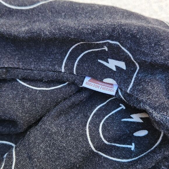 Brixton Phoenix Black and White Smiley Face Bubble Romper 12-18M - Picture 6 of 9